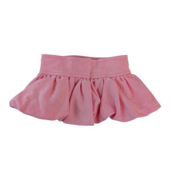 Build-A-Bear Clothes Pink Striped & Supergirl Shirts w/Black Pink Skirts Outfits - Picture 9 of 10